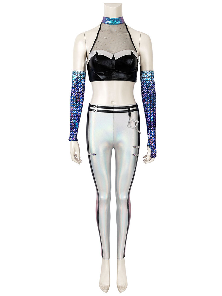 League of Legends LOL KDA Kaisa Cosplay Costume All Out More Costume Women Jumpsuit Outfits