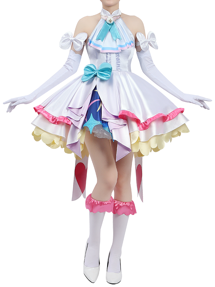 Cosonsen Hirogaru Sky Precure Anime Cure Prism Cosplay Costume Outfit Full Set Custom Made