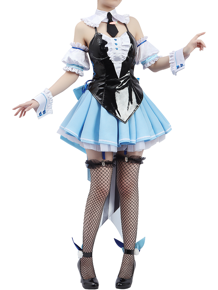 Cosonsen hololive Vtuber Bunny girl Usada pekora Cosplay Costume Uniform Custom Made