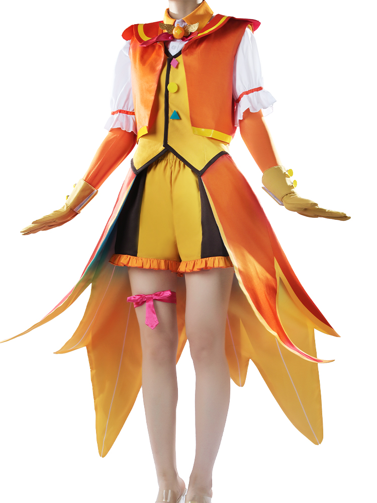 Cosonsen Anime Hirogaru Sky Precure Cure Wing Ageha Cosplay Costume Outfit Full Set Custom Made
