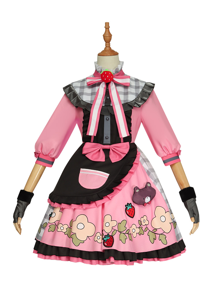 Hatsune Miku Cosplay Kusanagi Nene Costume Lotso Red Vocaloid COSONSEN