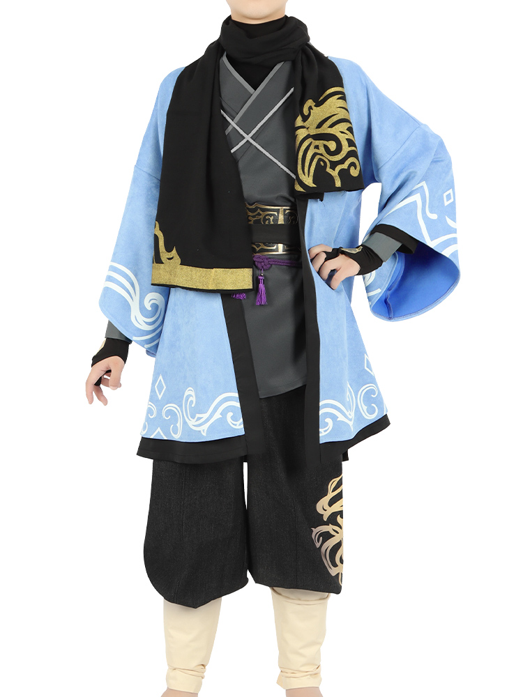 Final Fantasy XIV Resshi Cosplay Costume FF14 Suit Halloween Outfits Cosonsen