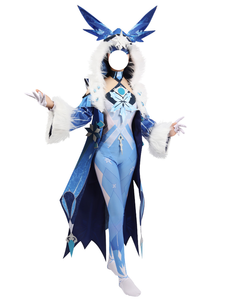 Genshin Impact fatui Costume Cicin Mages Cosplay Costume Halloween Suit Outfit Custom Size Cosonsen