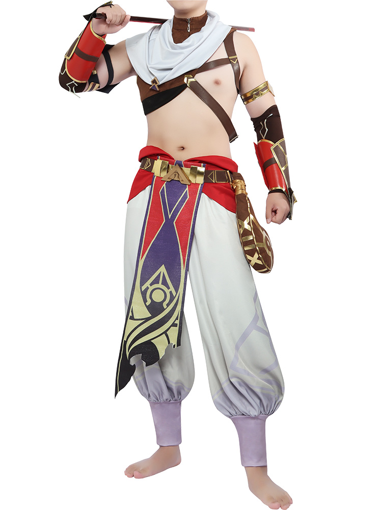 Genshin Impact The Eremites Cosplay Costume Polearm Halloween Suit Outfit Custom Size Cosonsen