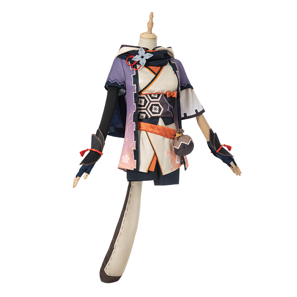 Genshin Impact Sayu Cosplay Costume Polearm Halloween Suit Outfit Custom Size Cosonsen