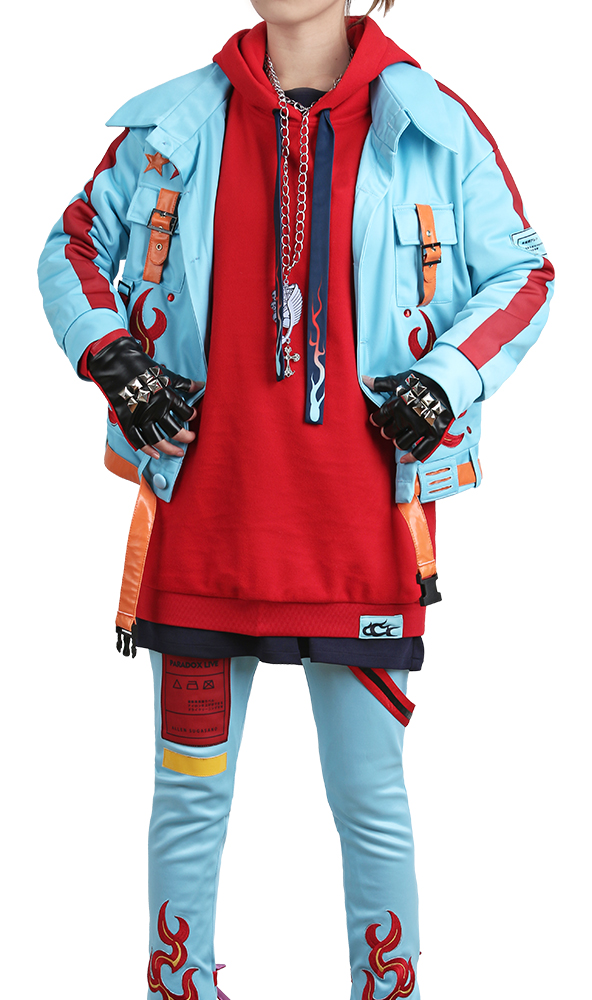 Paradox Live HIPHOP Allen Sugasano Cosplay Costume BAE