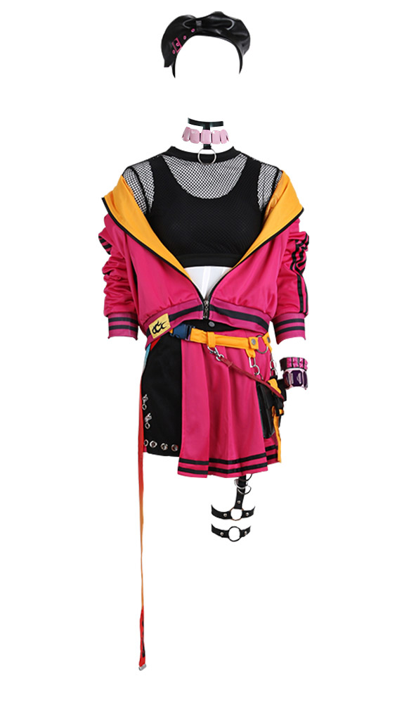 Paradox Live HIPHOP Anne Faulkner Cosplay Costume BAE