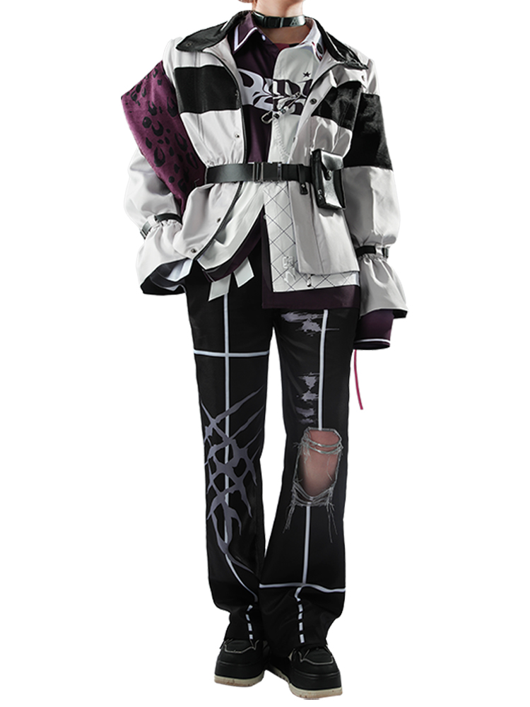 Virtual YouTuber Saiki Ittetsu Cosplay Costume for Nijisanji Vtuber Cosonsen