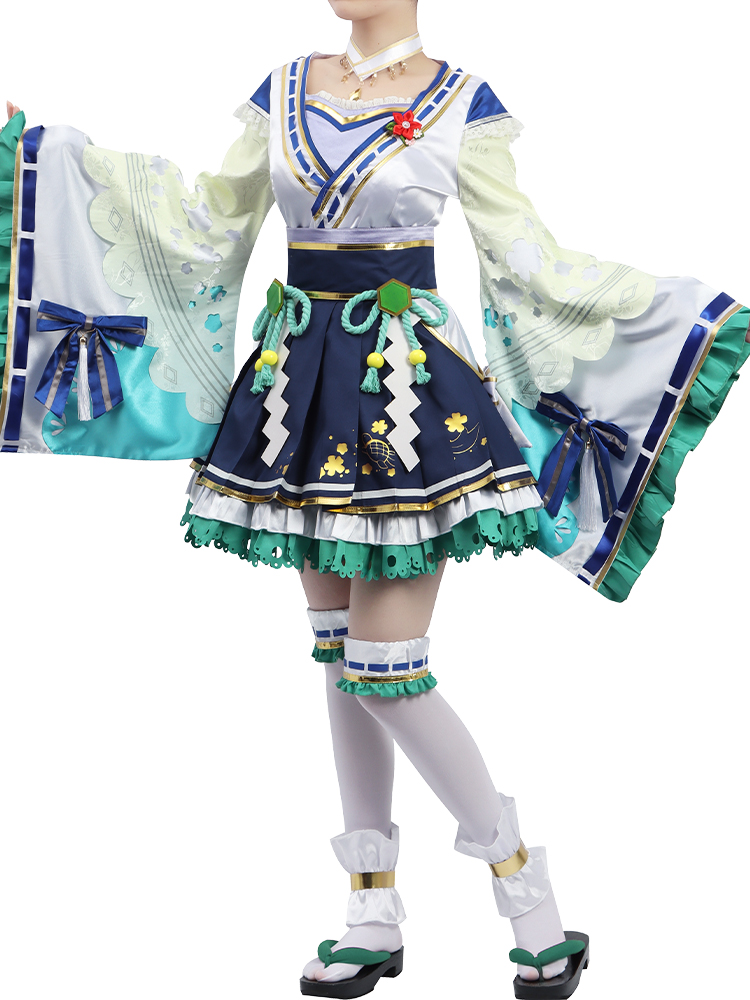 Pretty Derby Satono Diamond Cosplay Costume Winning Cloth Suit Outfit
