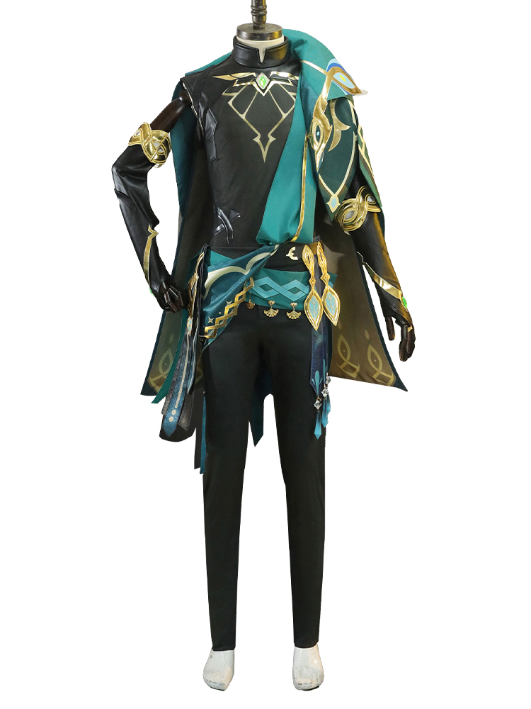 Genshin Impact Alhaitham Cosplay Costume Halloween Suit Outfit Custom Size Cosonsen