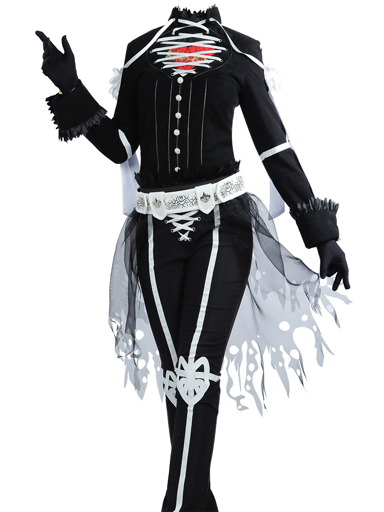 Twisted Wonderland Heartslabyu  Riddle Deuce Rosehearts Cosplay Costume Outfit Suit Halloween