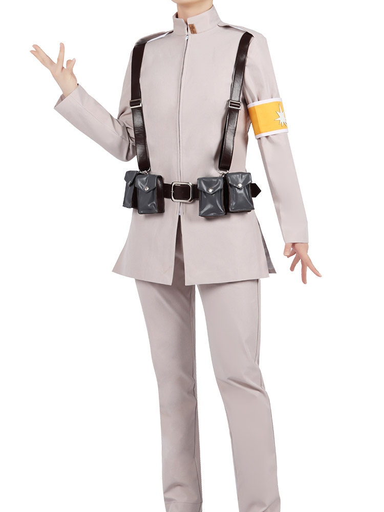 Attack on Titan The Final Season Gabi Braun Cosplay Costume Suit Outfit Halloween Uniform Cloth