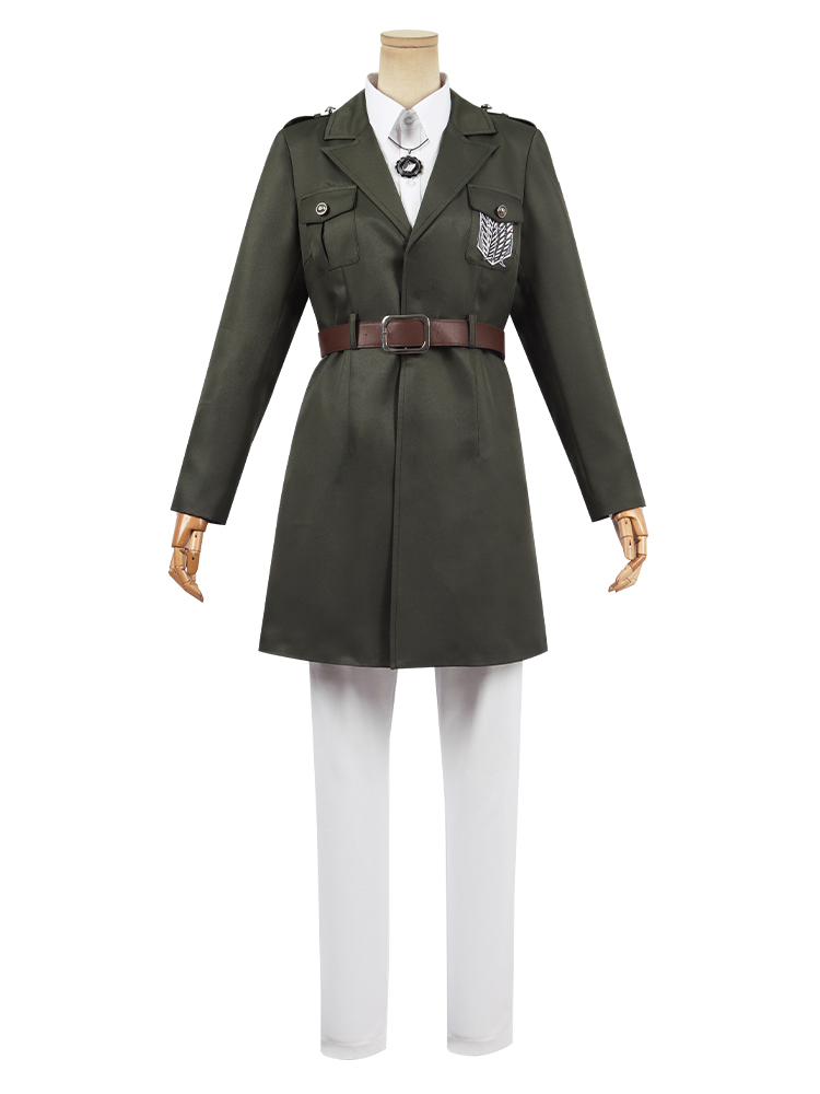 Attack on Titan Scout Regiment Marley Cosplay Costume Uniform Cloth