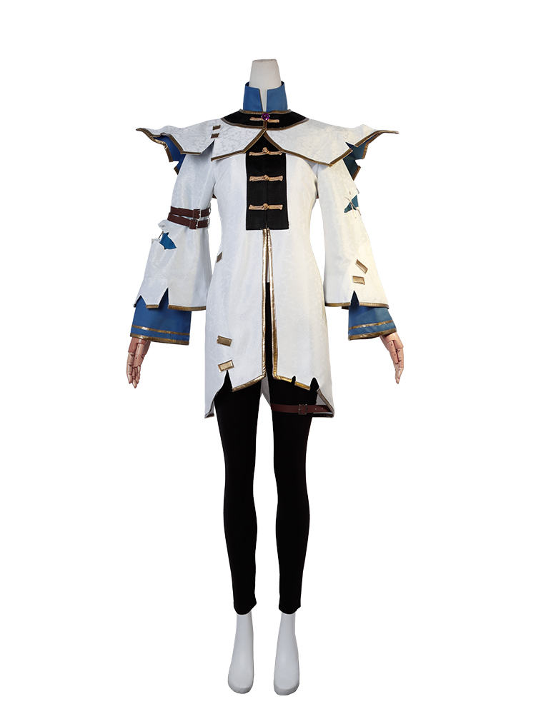 Identity V The White and Black Guards Xie Bi'an Cosplay Costume Halloween Outfit Suit