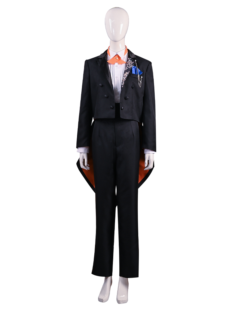 Touken Ranbu Cosplay mutunokami yoshiyuki Costume tailcoat Suit Outfuit Custom size Cosonsen
