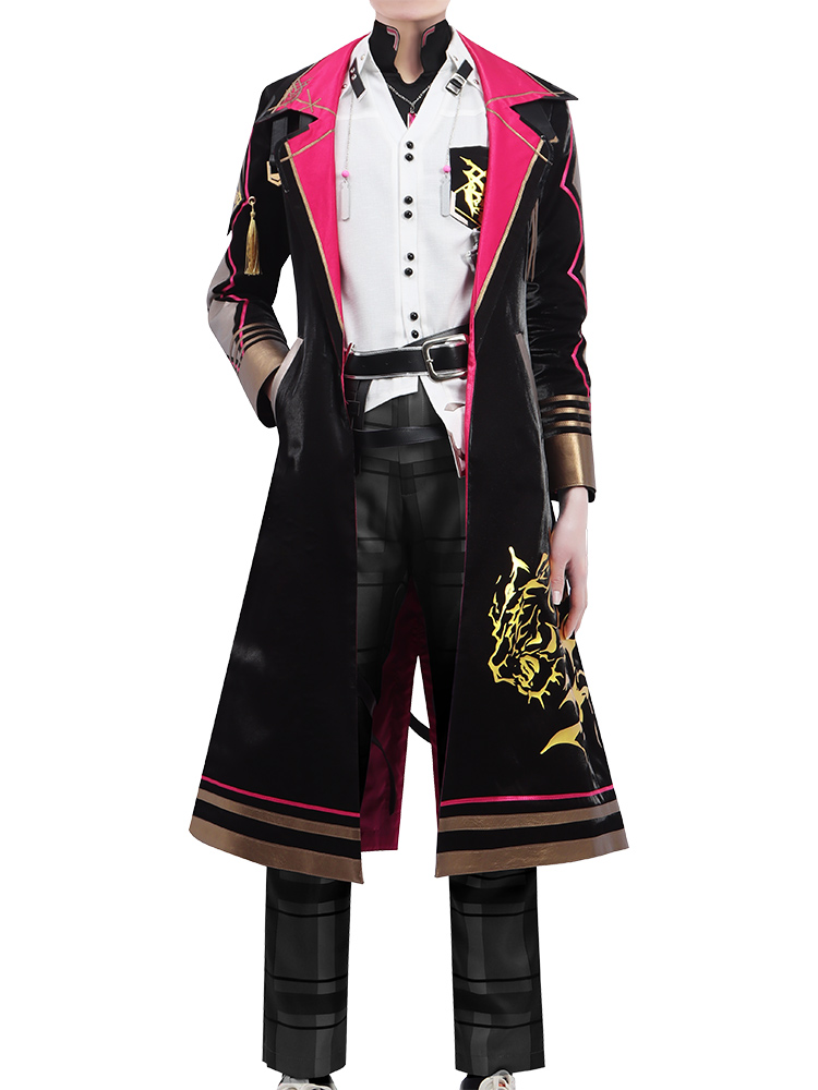 Virtual YouTuber Vtuber Ver Vermillion Cosplay Costume for Nijisanji en 7 XSOLEIL Uniform Suits Custome Size