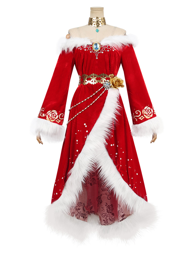 Pretty Derby Biwa Hayahide Cosplay Costume Christmas Eve Suit Outfit