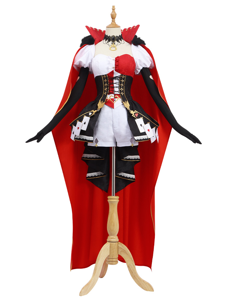 Virtual YouTuber Vtuber hololive Ookami Mio Cosplay Costume Uniform Suits Custome Size